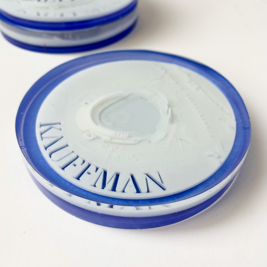 Kauffman Stadium Resin Coaster