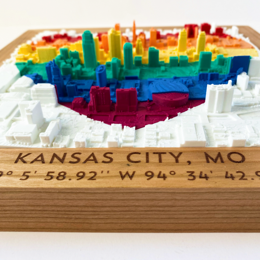 KC Love | Pride Rainbow - Cherry Frame