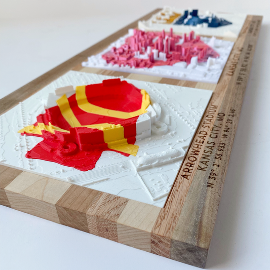 Triple Play - Pink Glitz + White