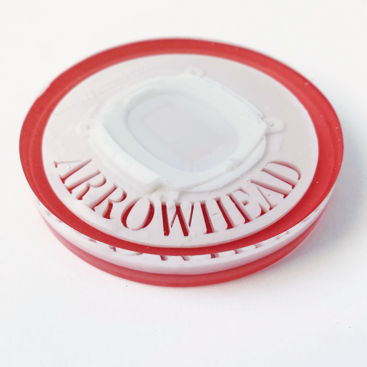 Handmade resin coaster with 3D Arrowhead Stadium model – Kansas City Chiefs fan gift and KC home decor collectible