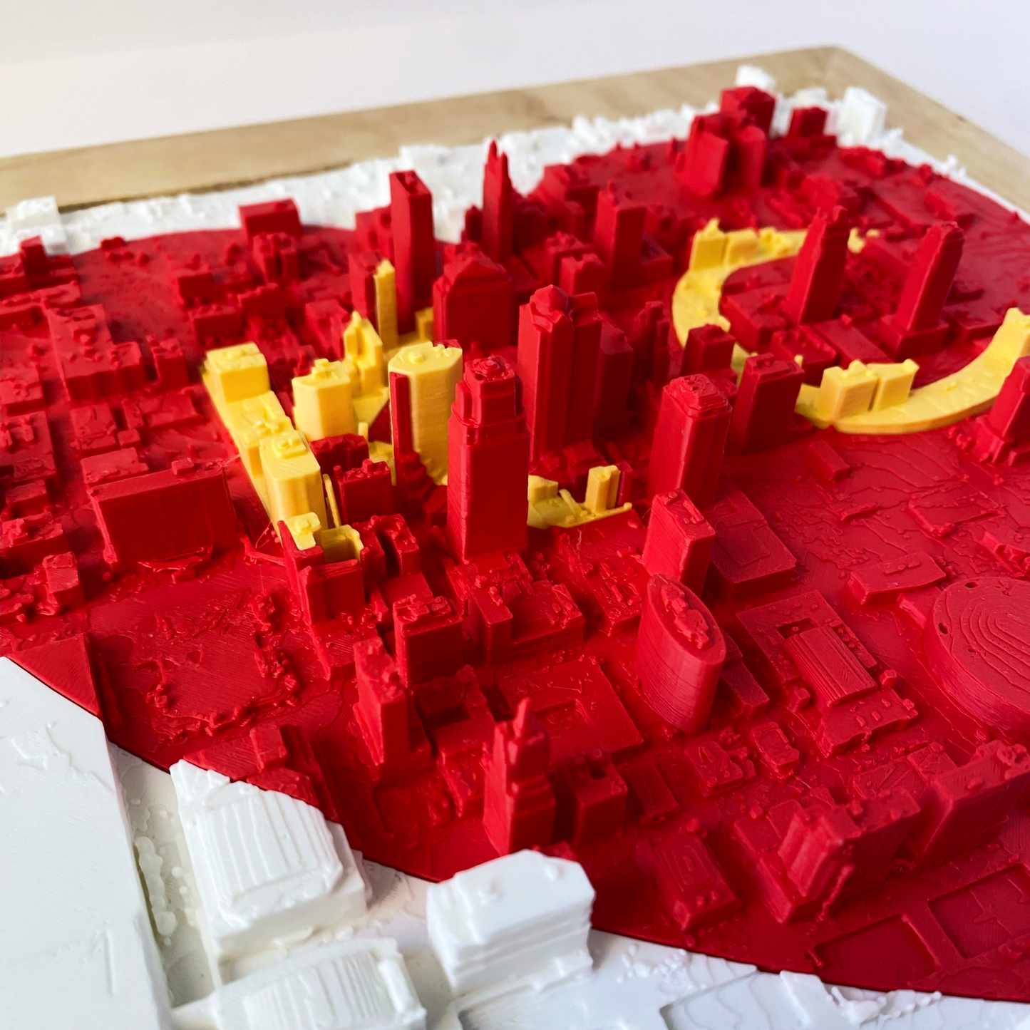 KC Love with Red/Yellow Inlay - Ash