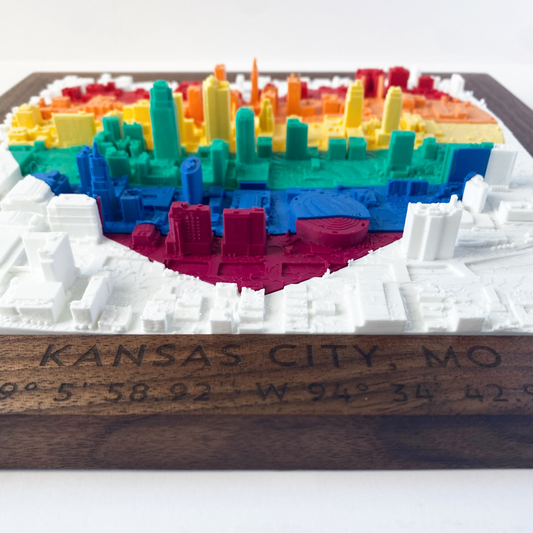 KC Love with Pride Inlay - Walnut