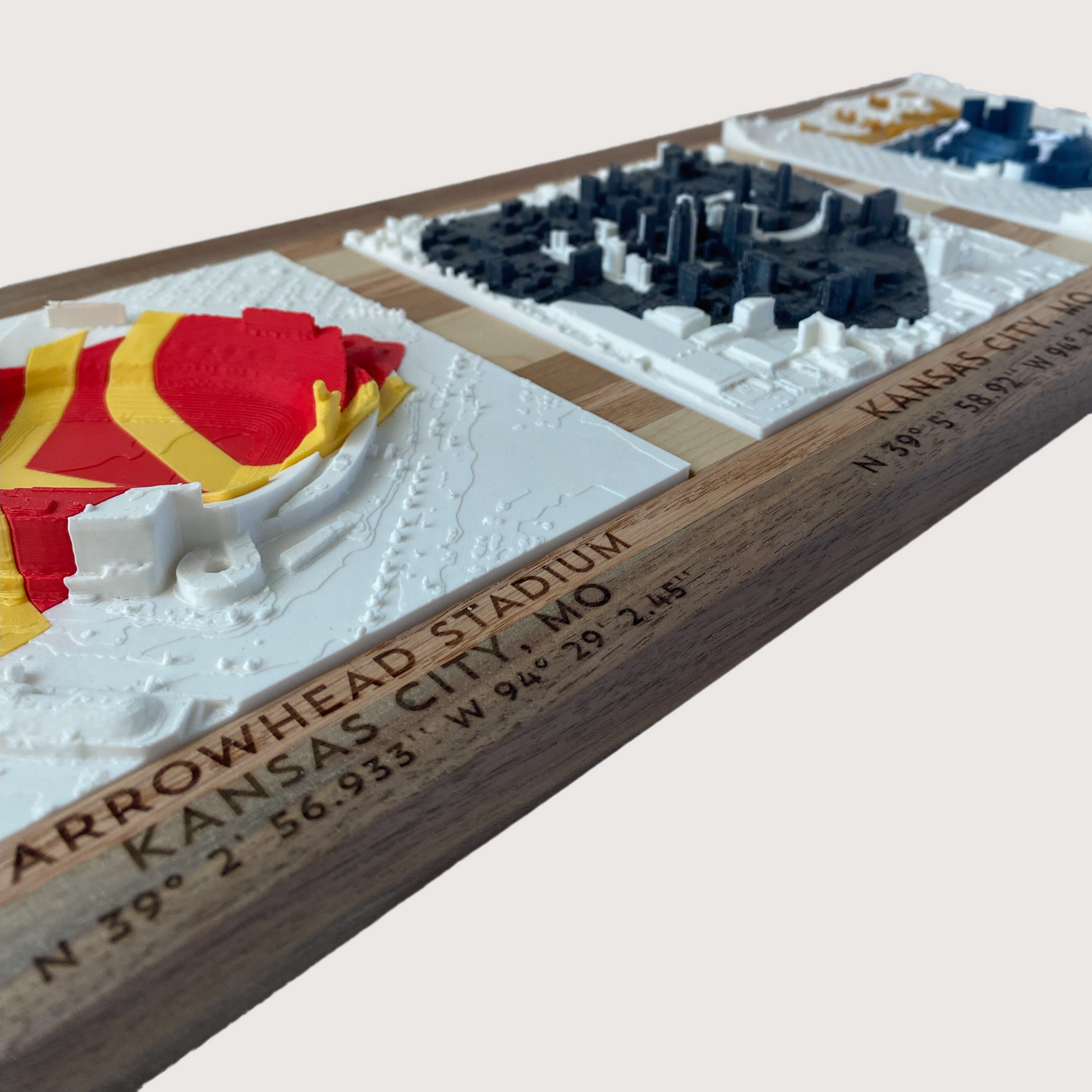 Triple Play - Charcoal + White