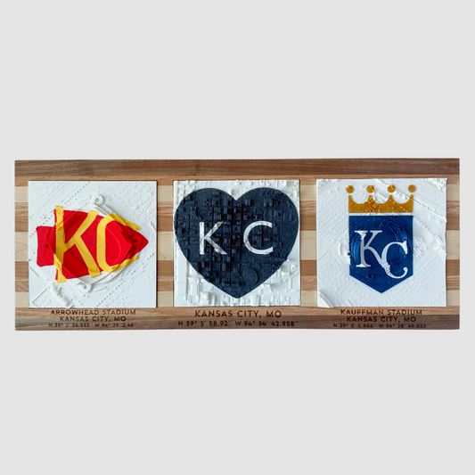 Triple Play - Charcoal + White