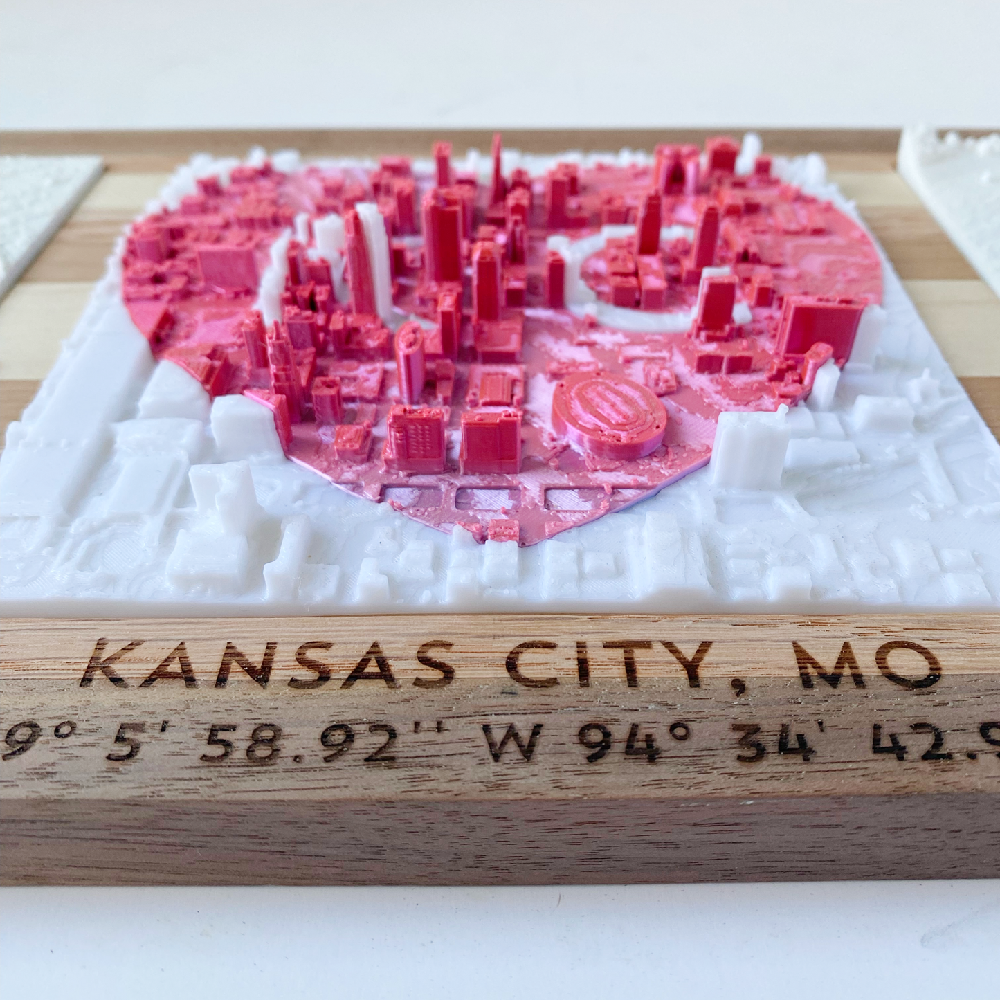 Triple Play - Pink Glitz + White