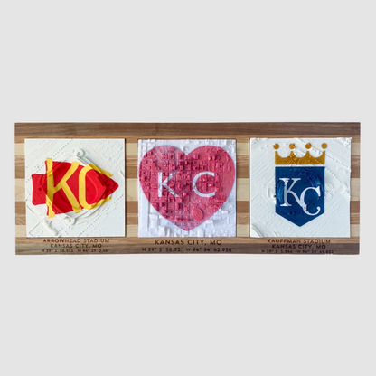 Triple Play - Pink Glitz + White